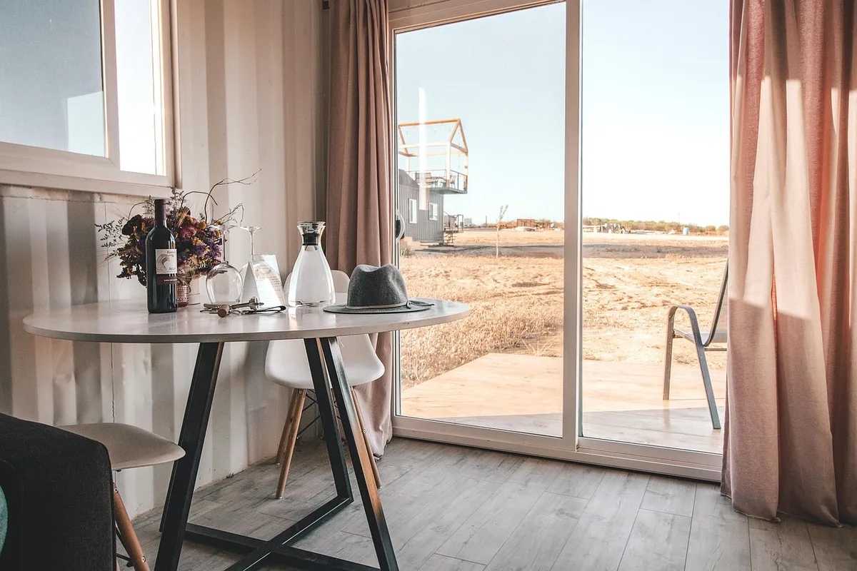 indoors, vacation, table, wine, glasses, view, boutique hotel, hotel room, hotel room, hotel room, hotel room, hotel room, hotel room